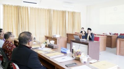 Anggota DPRD Riau H Sari Antoni Raih Gelar Magister Manajemen Pascasarjana Unilak