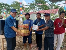 Kader Partai NasDem Pekanbaru Road Show Bantu Hadiah HUT RI Ke- 77 di Kecamatan Kulim dan Tenayanraya