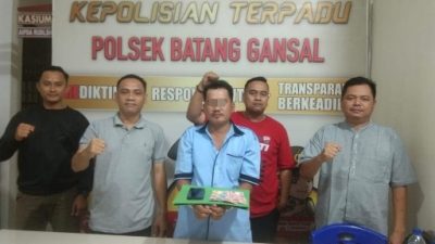 Jual Togel Diwarung, Pria Asal Desa Penyaguan Dibekuk Polsek Batang Gansal