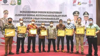 Kategori K3, RAPP Raih 8 Penghargaan Tahun 2022 dari Kemenaker