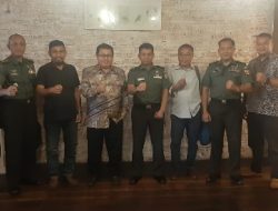 Pusat Informasi Teritorial Angkatan Darat Kunjungi SMSI