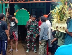 Anggota TNI Kawal Keberangkatan Jenazah Bregi Andri Kusuma