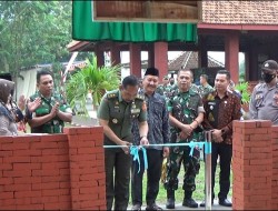 Danrem 082/CPYJ dan Aster Panglima TNI Resmikan Situs Cagar Budaya