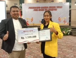 Selamat! Mahasiswi Unilak Juara Lomba Karya Tulis PHR Go To Campus