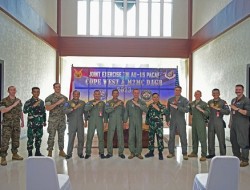 Latihan Bersama Tempur Udara Cope West 2023 dan Pasukan Khusus M2MC