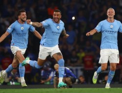 Juara Liga Champions, Manchester City Raih Treble Winners