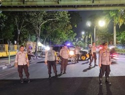 Lagi, 15 Unit Sepeda Motor Diamankan Polsek Bukit Raya Saat Razia Balap Liar dan Knalpot Brong