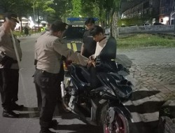 3 Sepeda Motor Diamankan Polsek Bukit Raya dalam Razia Balap Liar dan Knalpot Brong