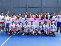 Melalui Fun Games Basketball, Srikandi Ganjar Kenalkan Sosok Ganjar Pranowo kepada Generasi Milenial Riau