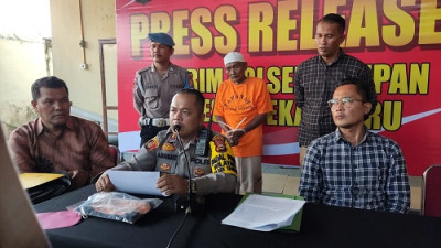 Cabuli Tiga Anak, Kakek-Kakek di Pekanbaru Ditangkap Polisi