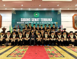 Unilak Wisuda 769 Mahasiswa, Ada Bupati dan Direktur Intelkam Polda Riau