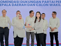 Dukungan Partai Terus Mengalir, Kini Partai Perindo Beri Surat Rekomendasi Ke Kasmarni-Bagus