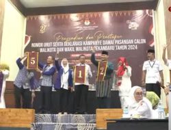 Ini Dia Nomor Urut Peserta Pilwako Pekanbaru 2024